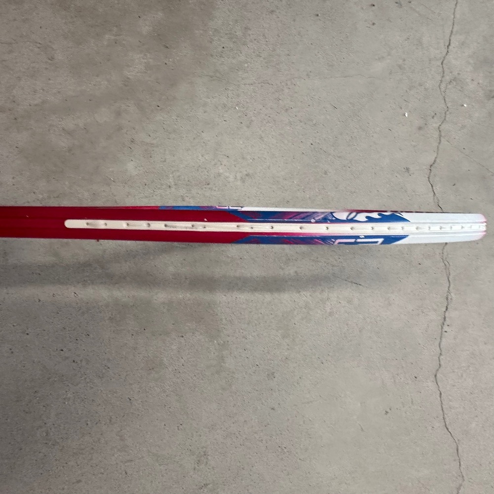 Wilson Tennis Racquet Lightweight Strung Pink White Blue 27 inch - Picture 7 of 8